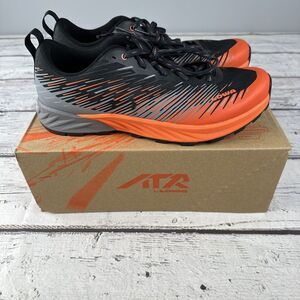 LOWA 3106950332‎ Men's Amplux Flame Grey All Terrain Trail Size 11 Running Shoes